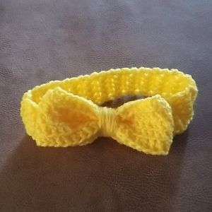 Hand crafted crochet baby's headband